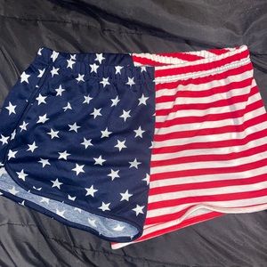 American Flag Shorts